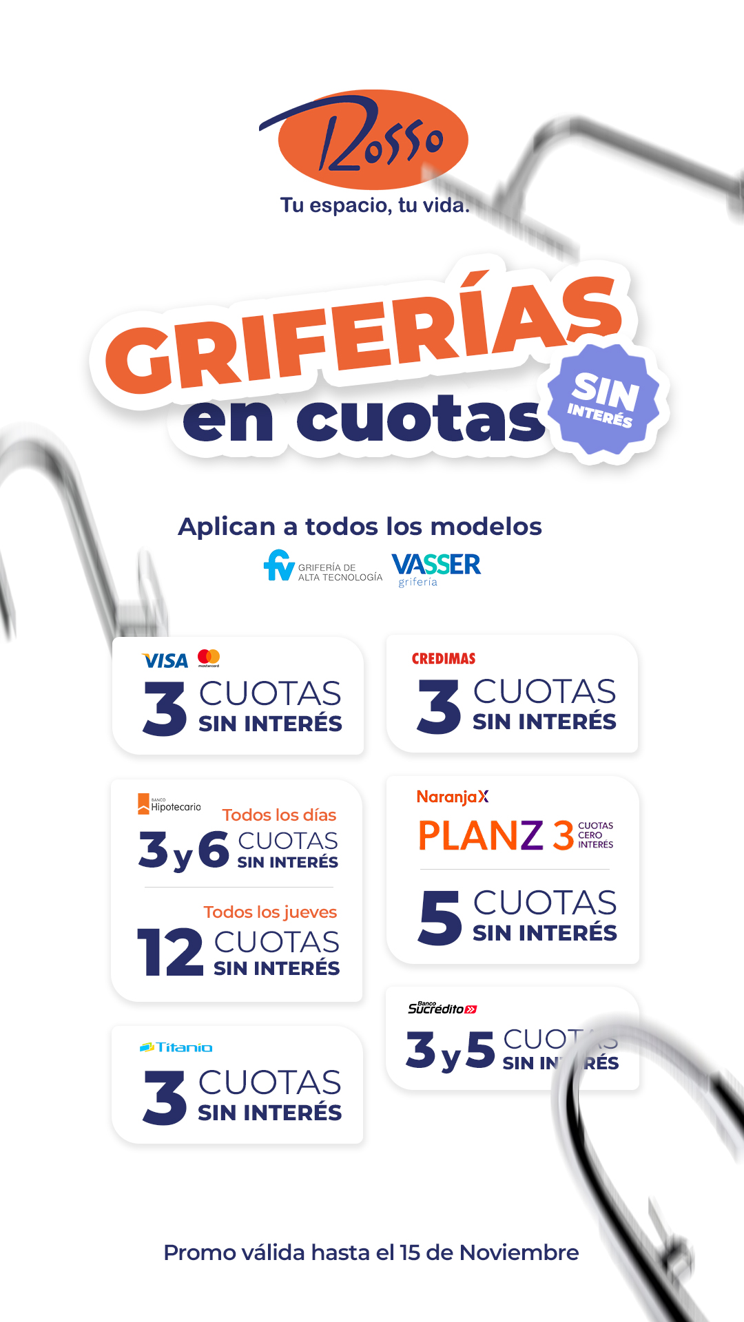 Portada de promociones de Octubre